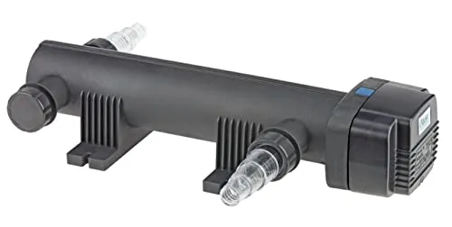 OASE 56837 UVC Vorklärgerät Vitronic 18 W - UV-Sterilisatoren für Teiche bis 20 m³, effektive Algenbekämpfung durch langlebige UVC-Lampen und einfache Funktionskontrolle für kristallklares Wasser.