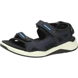 Ecco Kid's X-Trinsic Connecting Stripe Sandalen 33 EU blau - Atmungsaktive Kinder-Sandalen in Blau, Größe 33, ideal für Reisen, aus hochwertigem 100% Leder. Perfekt für kleine Abenteurer!