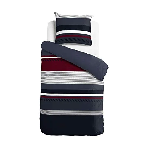 TRAUMSCHLAF Bettwäsche Mick, Seersucker 2-teilig von Traumschlaf