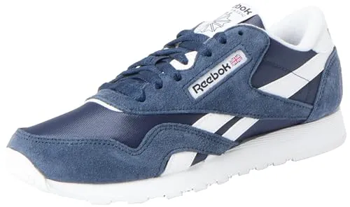 Reebok Herren Classic Nylon Sneaker - Bequeme und stylische Sneakers in Größe 39 EU - Herren-Sneaker aus hochwertigem Leder mit Gummisohle für optimalen Komfort und Alltagstauglichkeit.