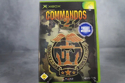 Commandos 2-Men of Courage (Dt.) (Microsoft Xbox) Sealed OVP WATA VGA Ready