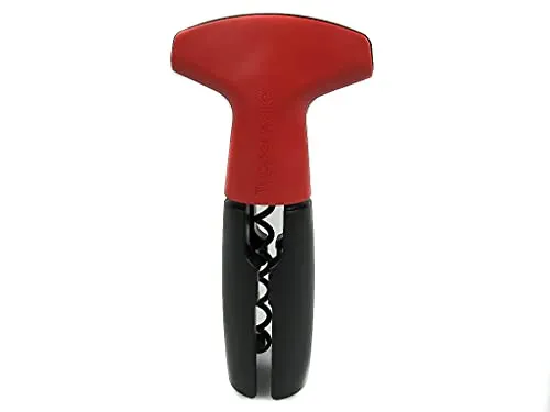 TUPPERWARE Flaschengeist Korkenzieher rot-schwarz D144 von Tupperware