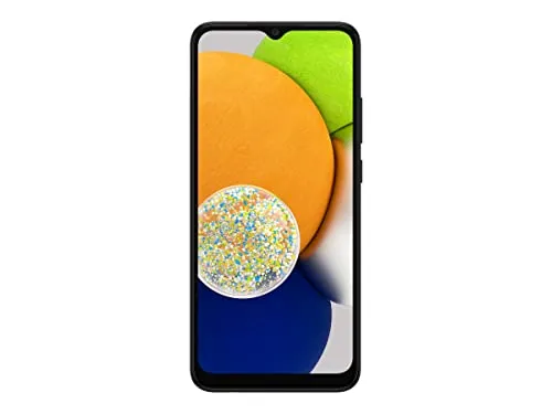 Samsung A035G Galaxy A03 64 GB (Black) - Das vielseitige Smartphone - Handys ohne Vertrag: Dual-Kamera mit 48 MP für beeindruckende Fotos und 5.000 mAh Akku für langen Gebrauch. Erlebe mit Dolby Atmos beeindruckenden Sound!