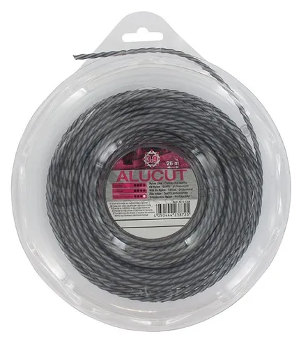 RATIOPARTS Nylonfaden Hybrid Twist Alucut 4-Kant gedreh 3,9 mm 26 m