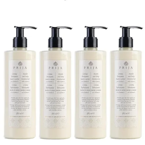 Prija Bodylotion mit Vitamin E & Ginseng, 380 ml - Intensive Feuchtigkeit für Hände & Körper: Die Prija Bodylotion mit natürlichem Ginseng und Vitamin E sorgt für geschmeidige Haut und eine optimale Pflege. Ideal für alle Hauttypen und mit schnell einziehender Formel.