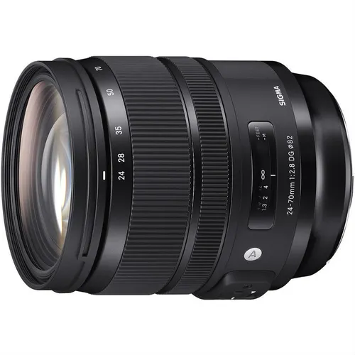 Sigma 24-70mm F2,8 DG OS HSM Art Objektiv für Canon EF - Hochwertiges, staub- und spritzwassergeschütztes Objektiv mit ultraschnellem Autofokus und optischem Stabilisator