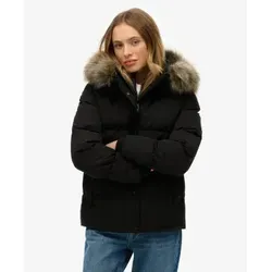 Superdry Damen Everest 5 Baffle Pufferjacke schwarz von Superdry