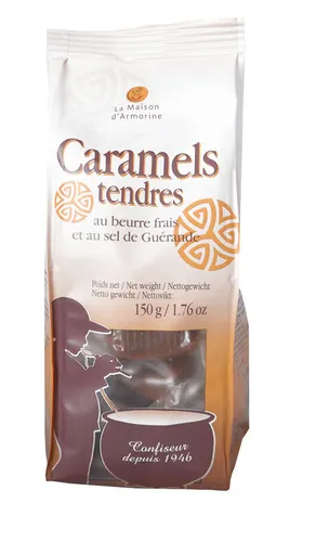 Maison d´Armorine - Bretonische Karamellbonbons mit gesalzener Butter 150g