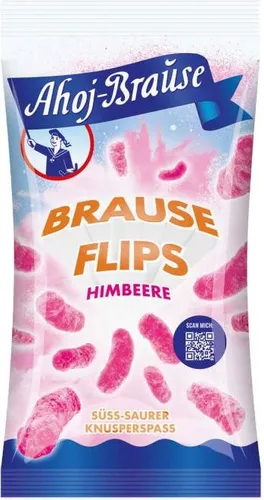 Ahoj-Brause Brause Flips Himbeere 60g