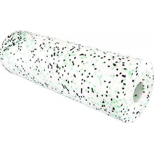 Blackroll Med 45 Faszienrolle - Weiß/Grün - Faszienrolle für therapeutische Anwendungen, 20% weicher als Standard-Rollen, ideal für Anfänger und schmerzempfindliche Personen zur effektiven Muskelregeneration.