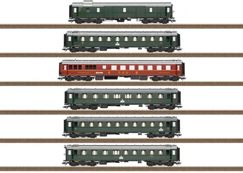 Trix H0 23629 Schnellzugwagen-Set der DB 