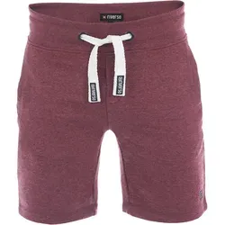 riverso Kurze Hosen Herren Sport mit Taschen Regular Fit RIVMoritz Regular Fit Dark Rot Normaler Bund Tunnelzug M