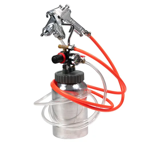 SEVICO Luftspritzpistole Farbsprühsystem Farbpistole Lackierpistole Pneumatische 2L DIY-Lackierdüse V57