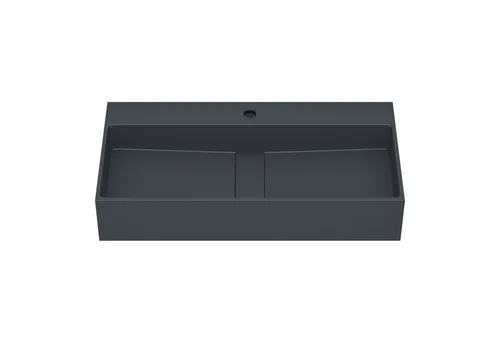 doporro Aufsatzwaschbecken C6028 aus Mineralguss - Elegantes Waschbecken aus edlem Gussmarmor, das durch seine besondere Form Wasser spart und leicht zu reinigen ist. Ideal für eine stilvolle Badrenovierung.