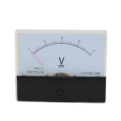 ANALOG Panel Voltmeter Volt Meter DC 0–20 V Messbereich 44 C2