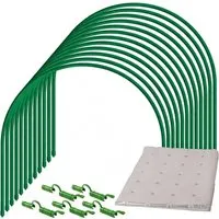 Produktbild TTL GARDEN Pflanztunnel Arcos Classic 60 x 65 cm – 12er Set mit Clips und PE Folie