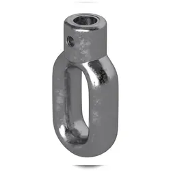 BAUHELD Markisenöse Zink 15 mm für Fleischerhaken