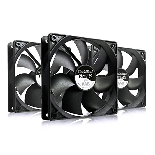 AABCOOLING Black Silent Fan 12