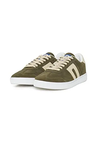 Blend Footwear BHFootwear Sneaker Herren Schuhe aus Veloursleder, Größe 43, Olive Night - Herren-Sneaker aus hochwertigem Veloursleder, bequem und vielseitig kombinierbar für Business und Freizeit.