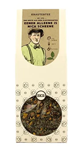 Berliner Kaffeerösterei - Kräutertee Eener Alleene Is Nich Scheene №152, loser Tee, fruchtig & Belebend, handverlesen & nachhaltig, 50g