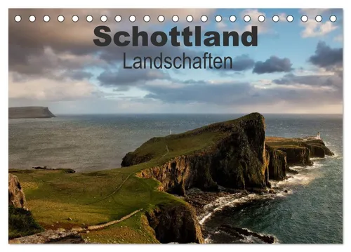 CALVENDO Wandkalender Schottland Landschaften (Tischkalender 2026 DIN A5 quer), CALVENDO Mon