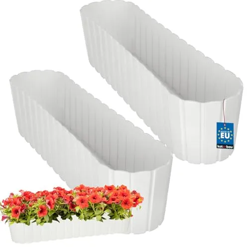 KOTARBAU® 2er Set Blumenkasten Balkon
