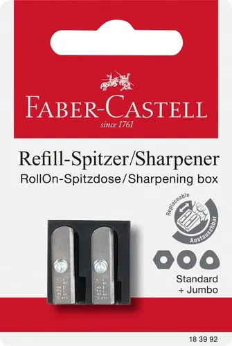 FABER-CASTELL Refill für Doppelspitzdose RollOn