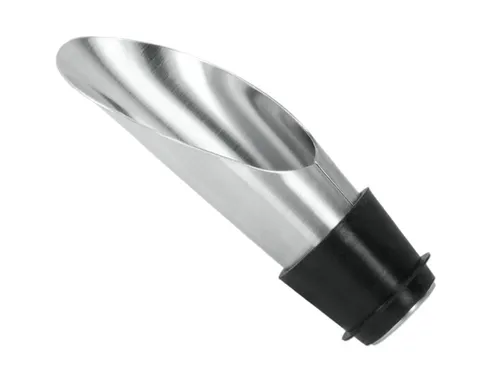 WEINAUSGIESSER Edelstahl Metaltex® (257137) ANTI-TROPF FLASCHEN AUSGIESSER