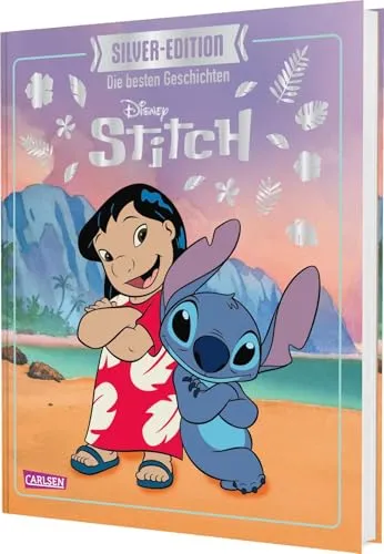Disney Silver-Edition: STITCH (Geschichten mit Lilo & Stitch): Das große Buch mit den besten Geschichten | Vorlesebuch für Jungen und Mädchen ab 4 Jahren mit dem beliebten Alien Stitch