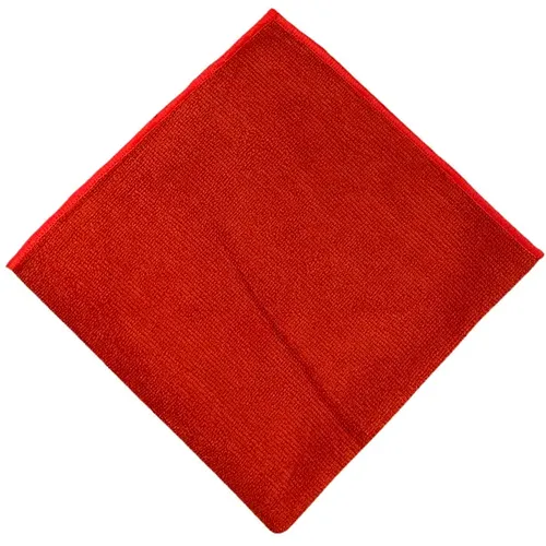 Microfasertuch Cleanscout Profi Wischtuch 40 x 40 cm rot sehr leistungsstark, extrem saugfähig, waschbar bis 90 °C RMV12.013