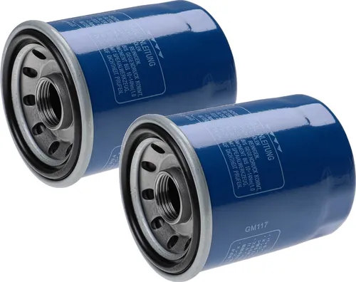 vhbw 2x Ölfilter kompatibel mit Hako 18-059 Traktoren Bagger-Motoren Kompaktlader