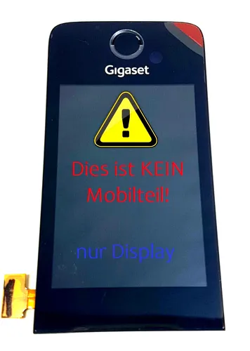 Gigaset SL910h Original LCD Display Touchscreen - Neu! - Festnetztelefon mit DECT-Technologie und Bluetooth-Konnektivität, ideal für moderne Kommunikation und Sprachmemos.