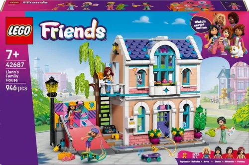 Friends Lianns Familienhaus, Konstruktionsspielzeug 42687 von LEGO