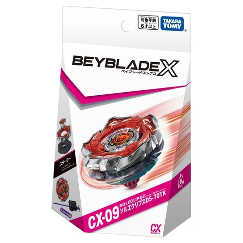 Takara Tomy Beyblade X CX-09 Starter SolEclipse D5-70TK von Takara Tomy