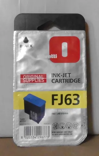 Produktbild Tinte kompatibel zu Olivetti B0702 / FJ63 schwarz