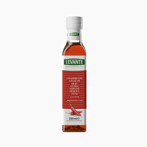 Natives Olivenöl extra mit Chilipfeffer 250ml - Levante