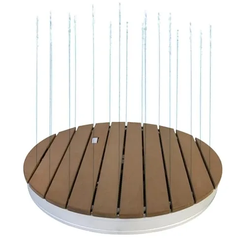 SUMMER FUN Gartendusche Outdoor Gartendusche Bodendusche, rund Ø 74 cm
