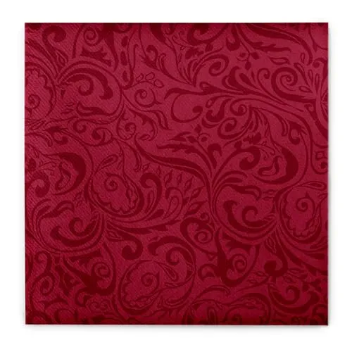 Stoffservietten Rot von Mank