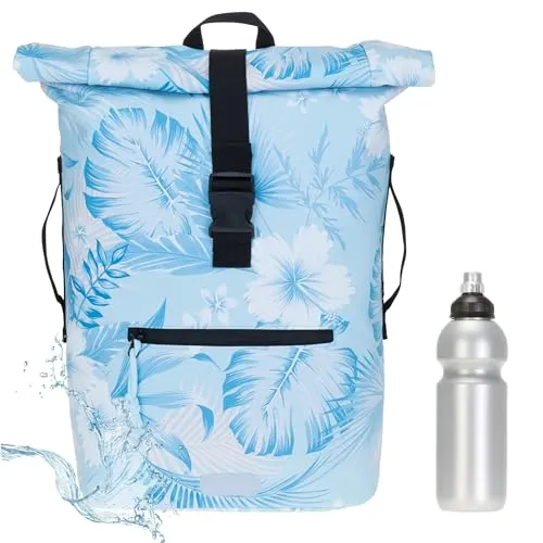 Rucksack Herren Plane Time Bag Kurierrucksack 23L - Tagesrucksack mit 23 Litern Volumen, spritzwassergeschütztem Planenmaterial und Geheimfach. Ideal für Sport, Fitness und den täglichen Gebrauch.