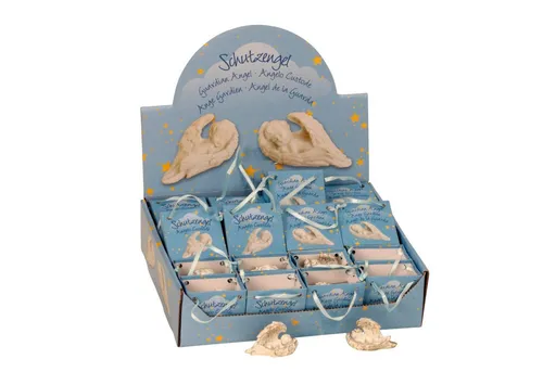 Geschenkestadl Engelfigur 24 Schutzengel-Figuren als liebevolle Gastgeschenke – 2 Motive (24 St)