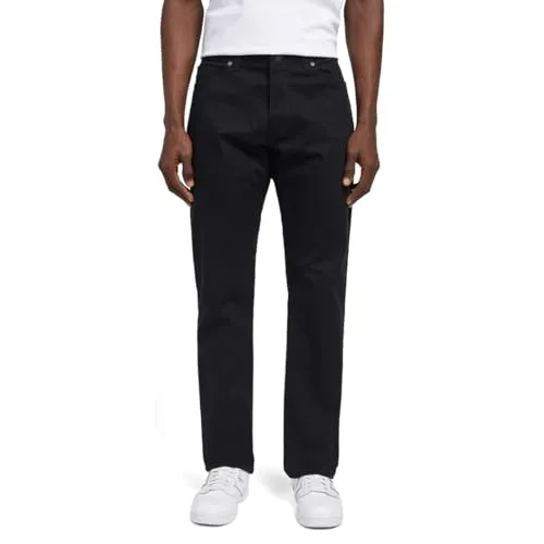 Lee Herren Straight Fit Xm Jeans in Schwarz, 31W/34L - Moderne Herren-Jeans mit geradem Beinverlauf, ideal für den Alltag. Aus langlebiger Baumwolle, mit 5 Taschen und klassischem Design – perfekt für jede Garderobe.