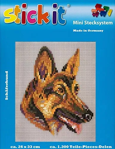 stickit Mini Stecksystem Schäferhund ca. 1.300 Teile Nr. 41060