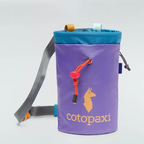 Cotopaxi Daypack Halcon Chalkbag - Del Dia - Daypacks - Einzigartiger Chalkbag aus wiederverwendeten Materialien, mit verstellbarem Kordelzug und weichem Fleece-Innenfutter für optimalen Komfort und Nachhaltigkeit.