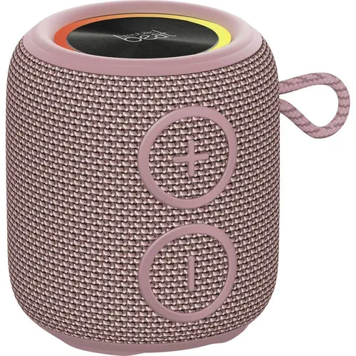 Mobile Beat PBS 1200 Bluetooth Lautsprecher Rose - Kabelloser Lautsprecher mit kraftvollem Sound und stilvollem Design, ideal für Partys und unterwegs.