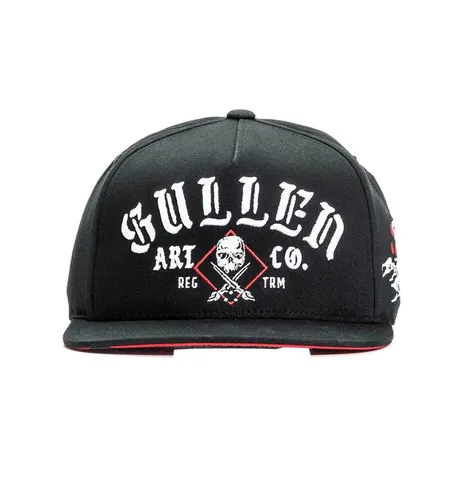 Sullen Clothing Snapback Cap Empire - Tattoo Streetwear - Stylische Baseballkappe mit besticktem Sullen Art Co. Logo und Skorpionmotiv. Ideal für Streetwear-Liebhaber, einheitsgröße mit verstellbarem Snapback-Verschluss für optimalen Sitz.