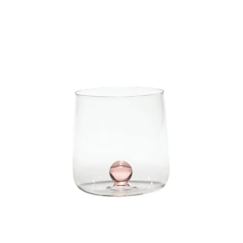 Zafferano Bilia Glasbecher Set in pink von Zafferano