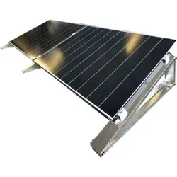 Flachdach-Aufständerung Flat-Flex Set für 2 PV Module von venturama Solar