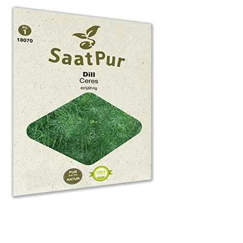 SaatPur Dill Samen, Saatgut für ca. 200 Pflanzen