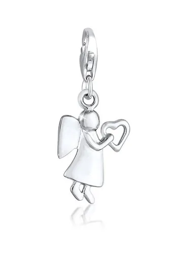 Charm Charm Damen Anhänger Schutzengel Herz in 925 Sterling Silber