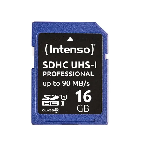 Intenso SDHC Card UHS-I Professional 16 GB #1907073